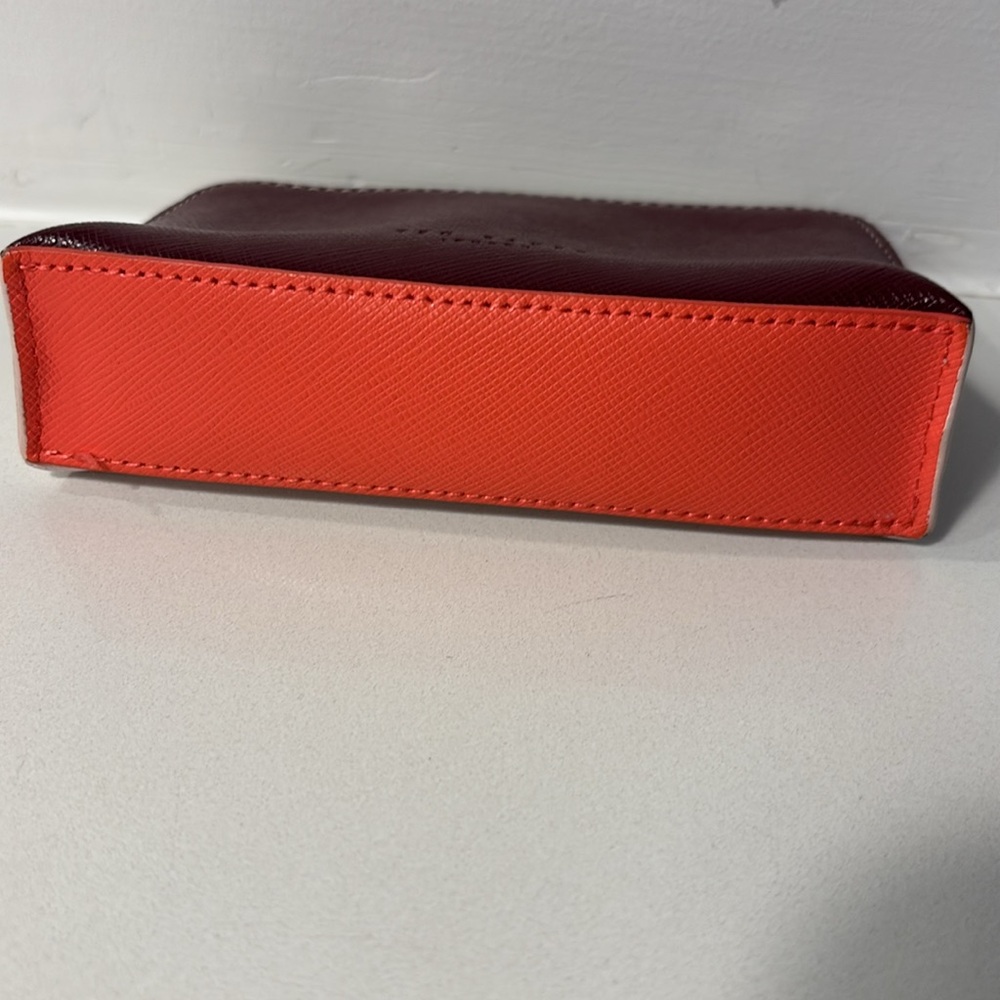 Ted Baker Leather Pouch with rose gold bow motif - Picture 4 of 4